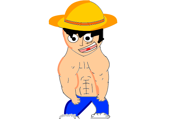 Luffy strong