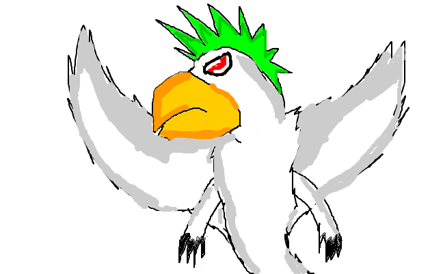 punk bird
