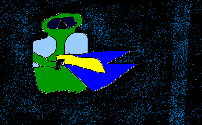 Spelsoldat med vapen