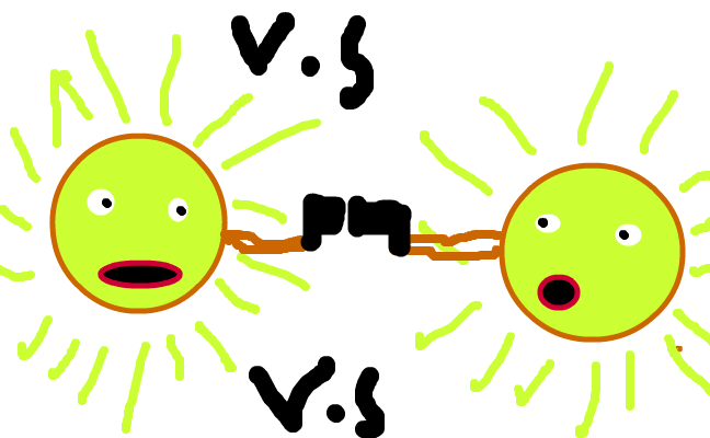 Sun vs Sun