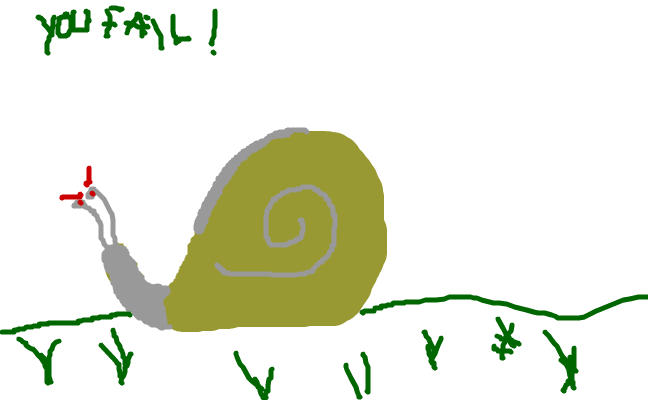 Fail snail