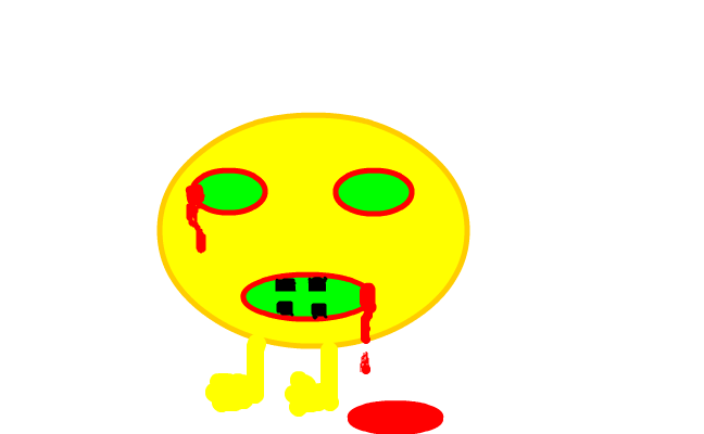 bloody Zombie chick