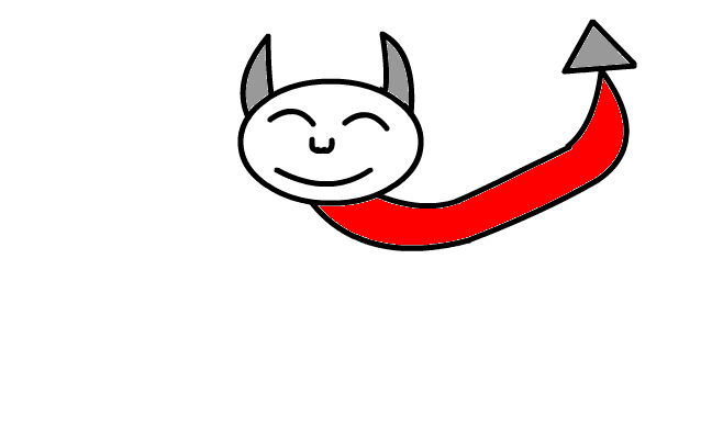 devil even happy