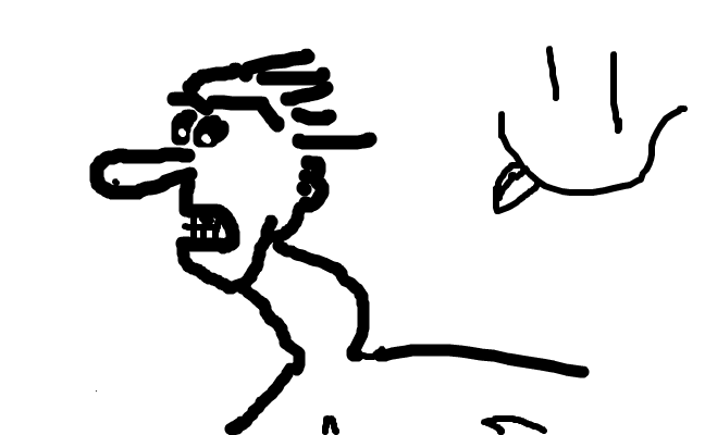 gammal sur  gubbe