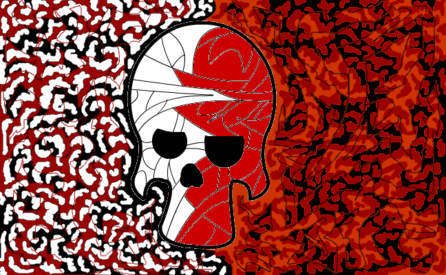 Abstract Skull