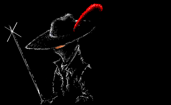 Black sword master