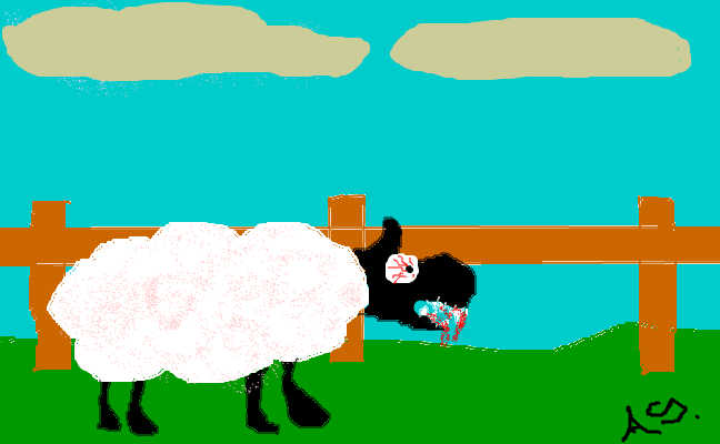 Rabid sheep OMFGWTF