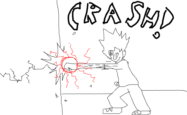 CRASH!