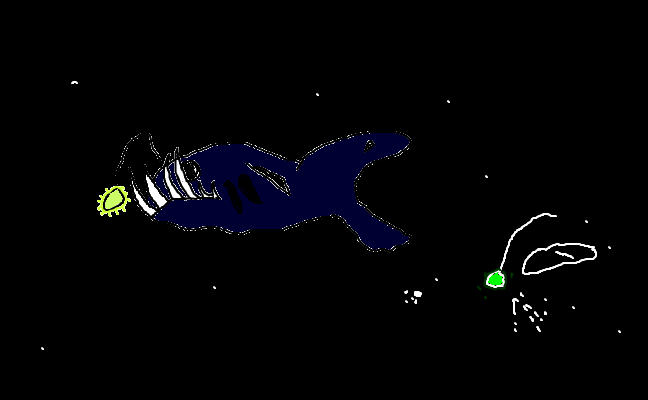 into the deep
