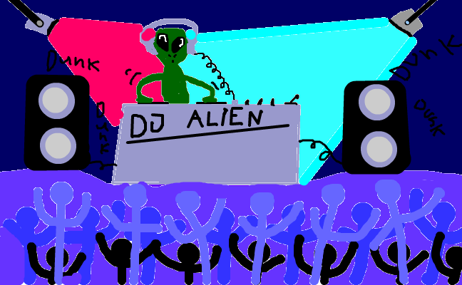 DJ alien