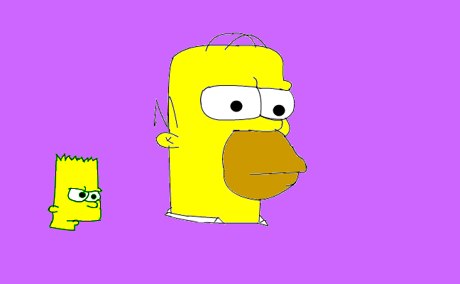bart and homer
