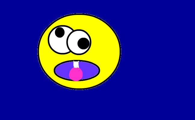 Crazy smiley