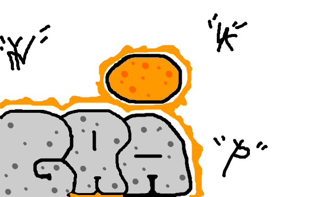 grå grafftiti