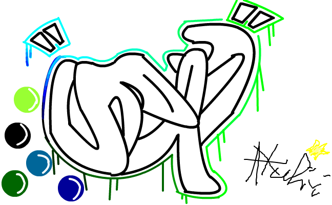 graffiti int klar £@