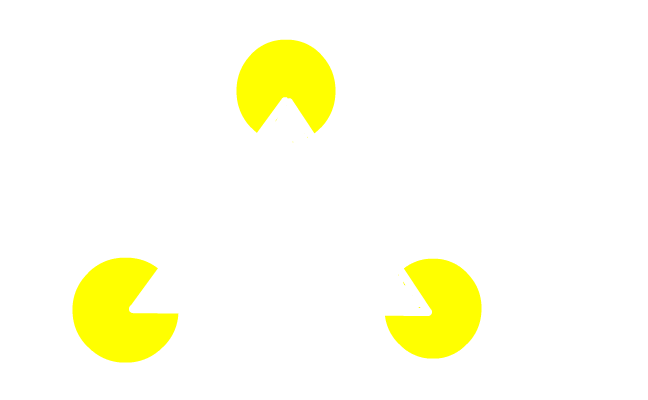 pacmans or triangle?