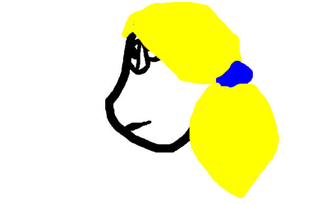The girl