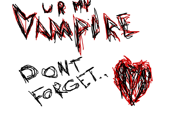 U R My vampire