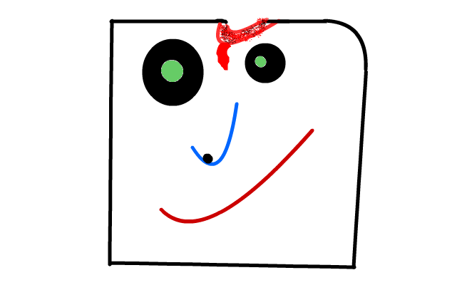 död trasa