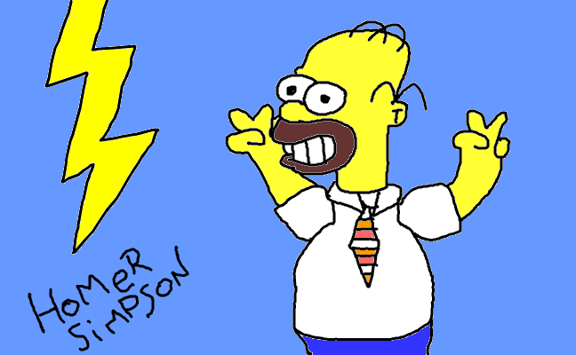 Homer J Simpson