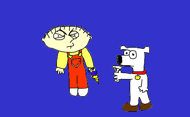 stewie & brian