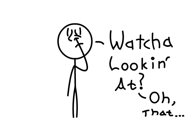 Watcha Lookin' At ??