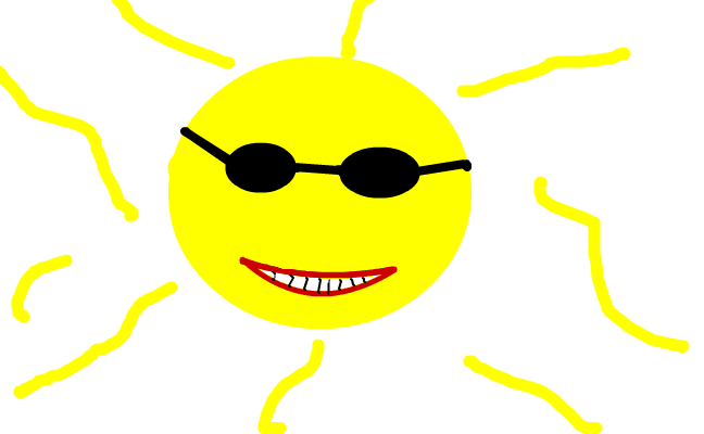 The sun