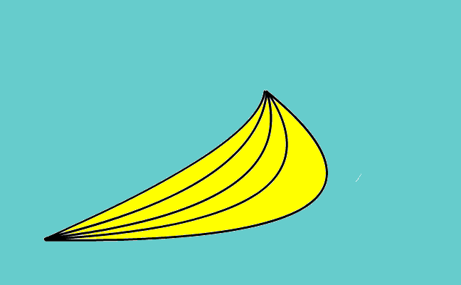 en konstig banan