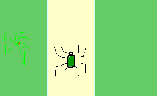 Spindel i skogen