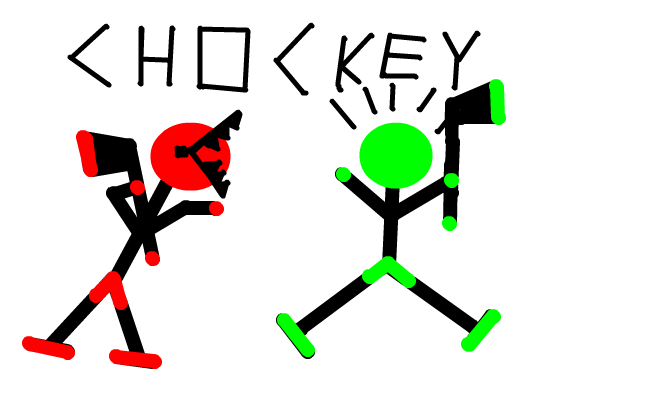 CHOCKEY!!! XD
