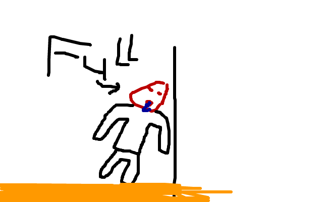drunk man