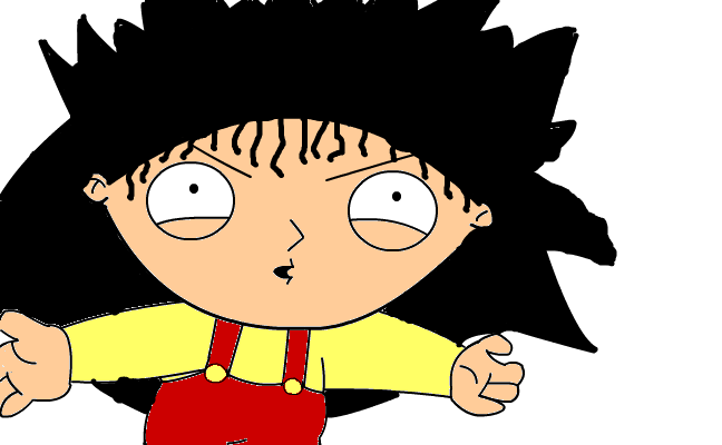 Stewie griffin Hair