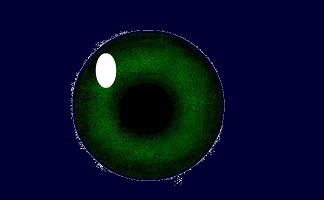 green eye