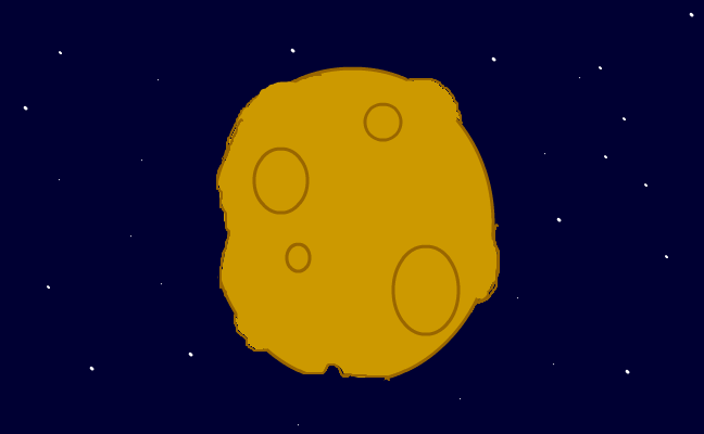 on the moon