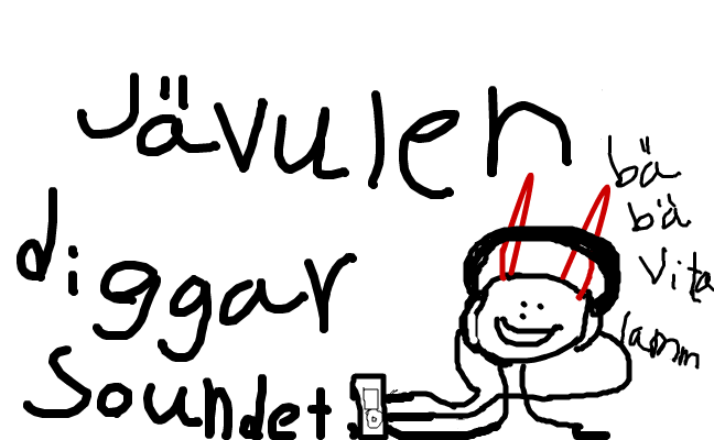 Jävulen diggar det