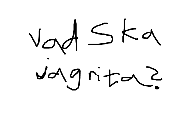Vad ska jag rita?