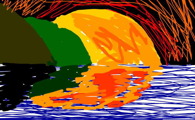 solnedgång