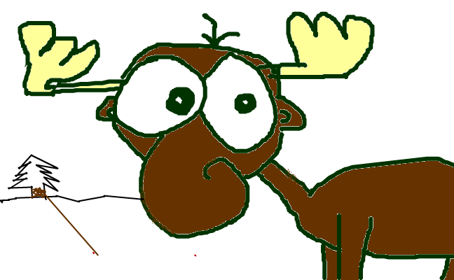 älg m