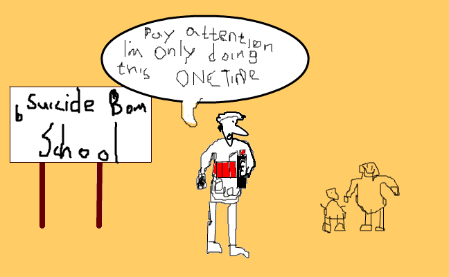 suicidebomber school