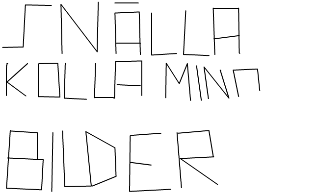 kolla mina bilder