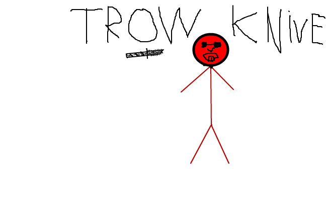 Trow knive