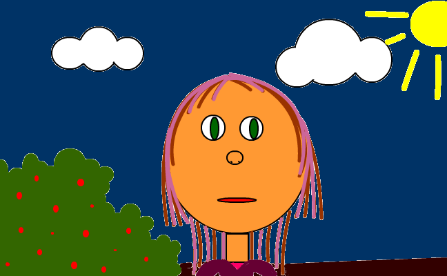 A girl! xD