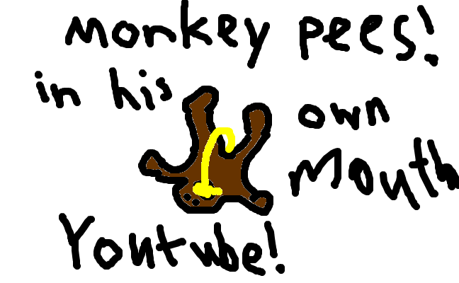 monkey pee