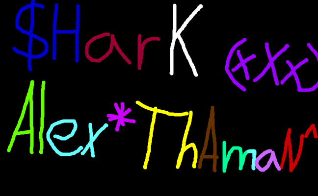 $HarK|Alex*ThAmaN^