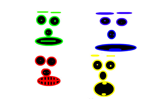 Funny faces