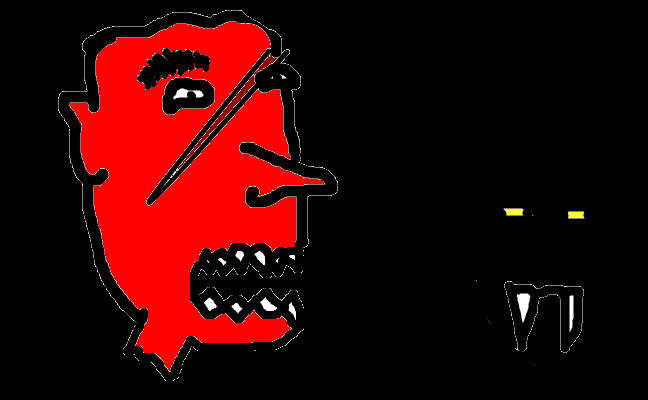 red man vs vampire