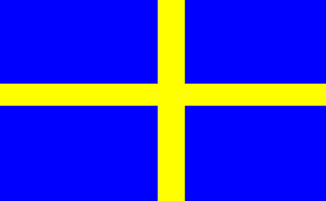 Sveriges flagga
