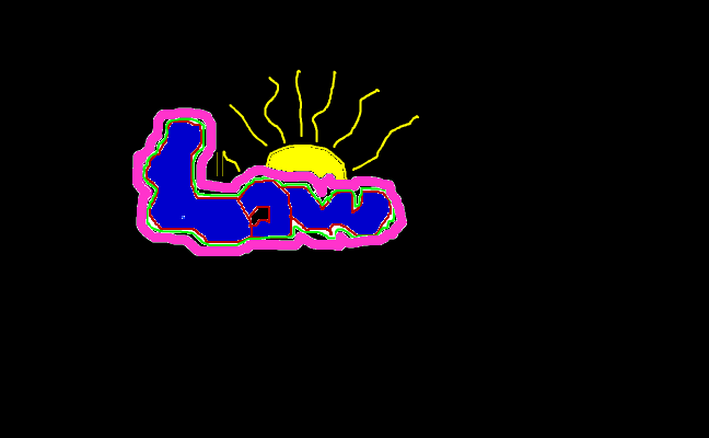 low grafitti sun
