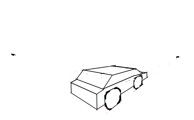 the car