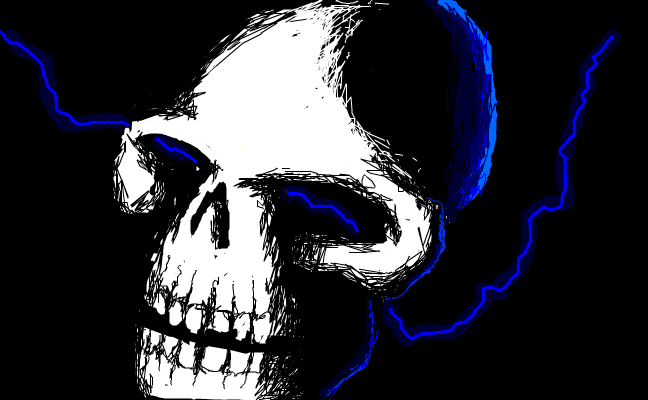 electric skull