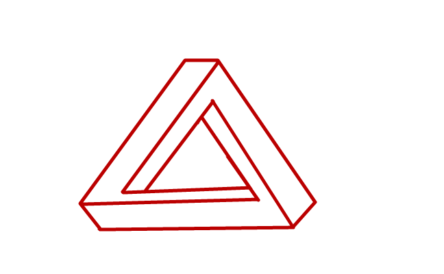 Impossible triangle